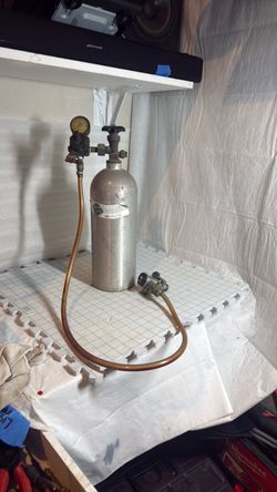 5-pound Luxfer aluminum CO₂ tank