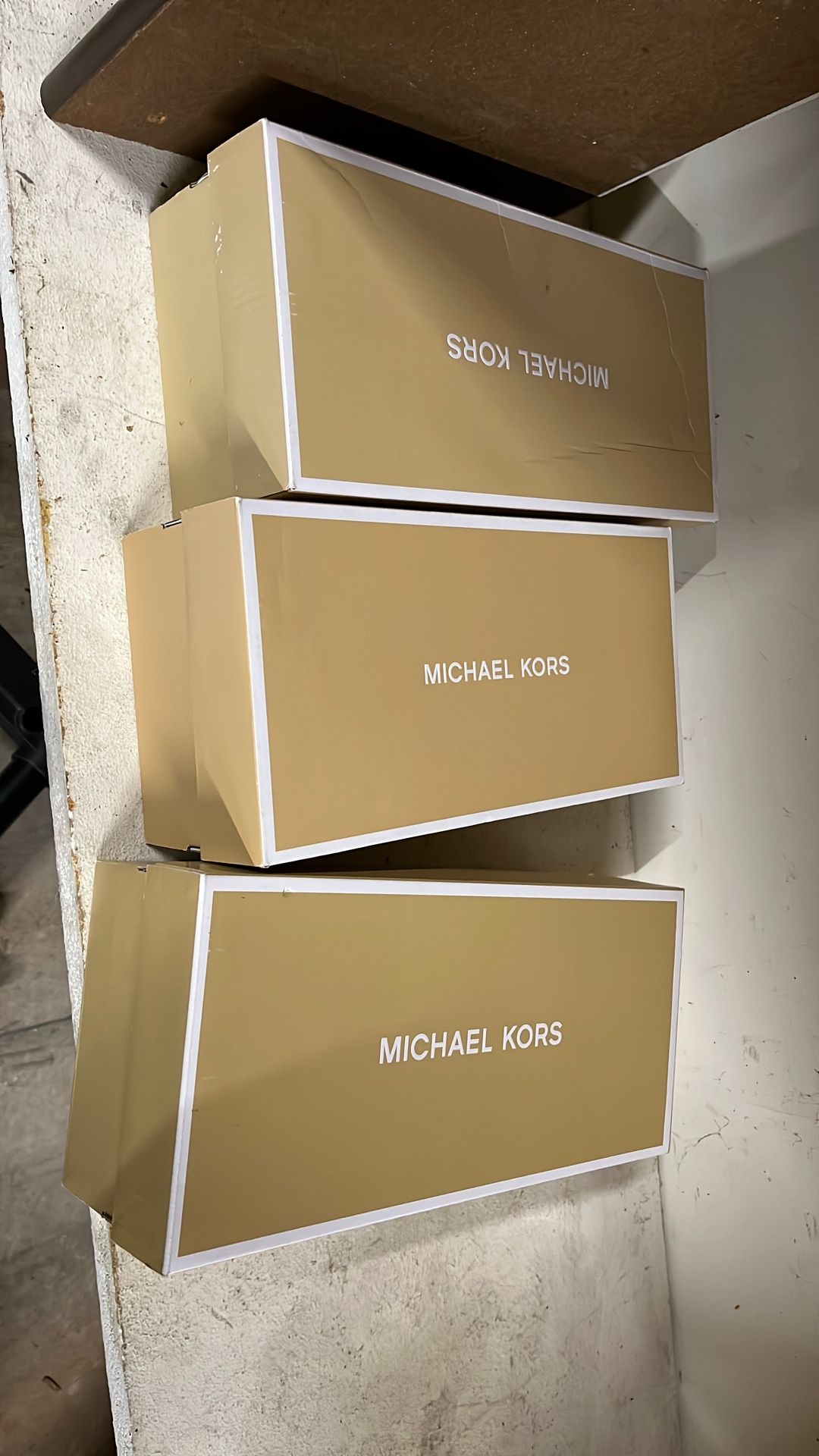 Michael Kors Shoe Boxes