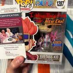 Signed Funko Pop Lot 2.0