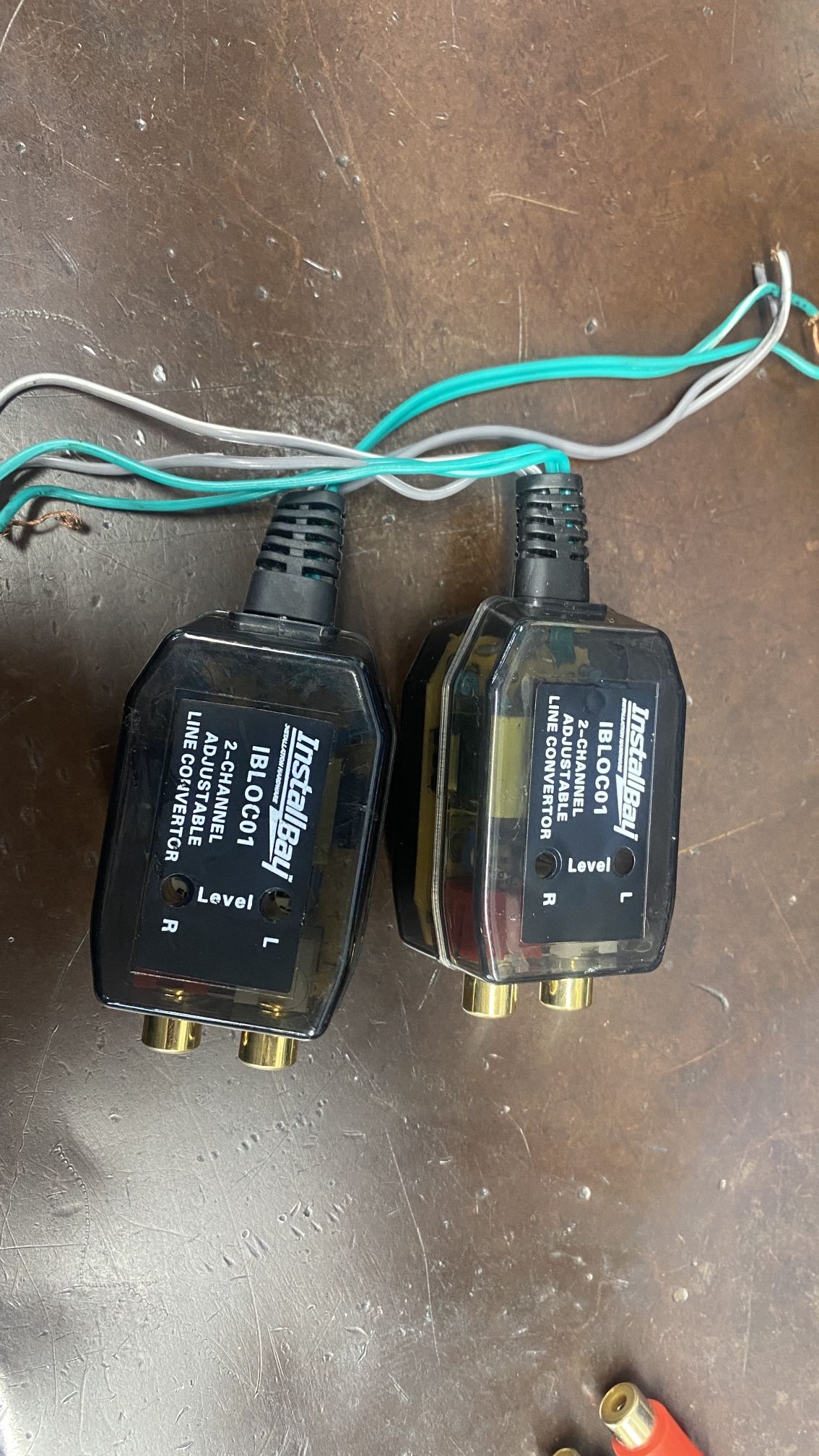 install bay ibloc01 line output converter $10 Each