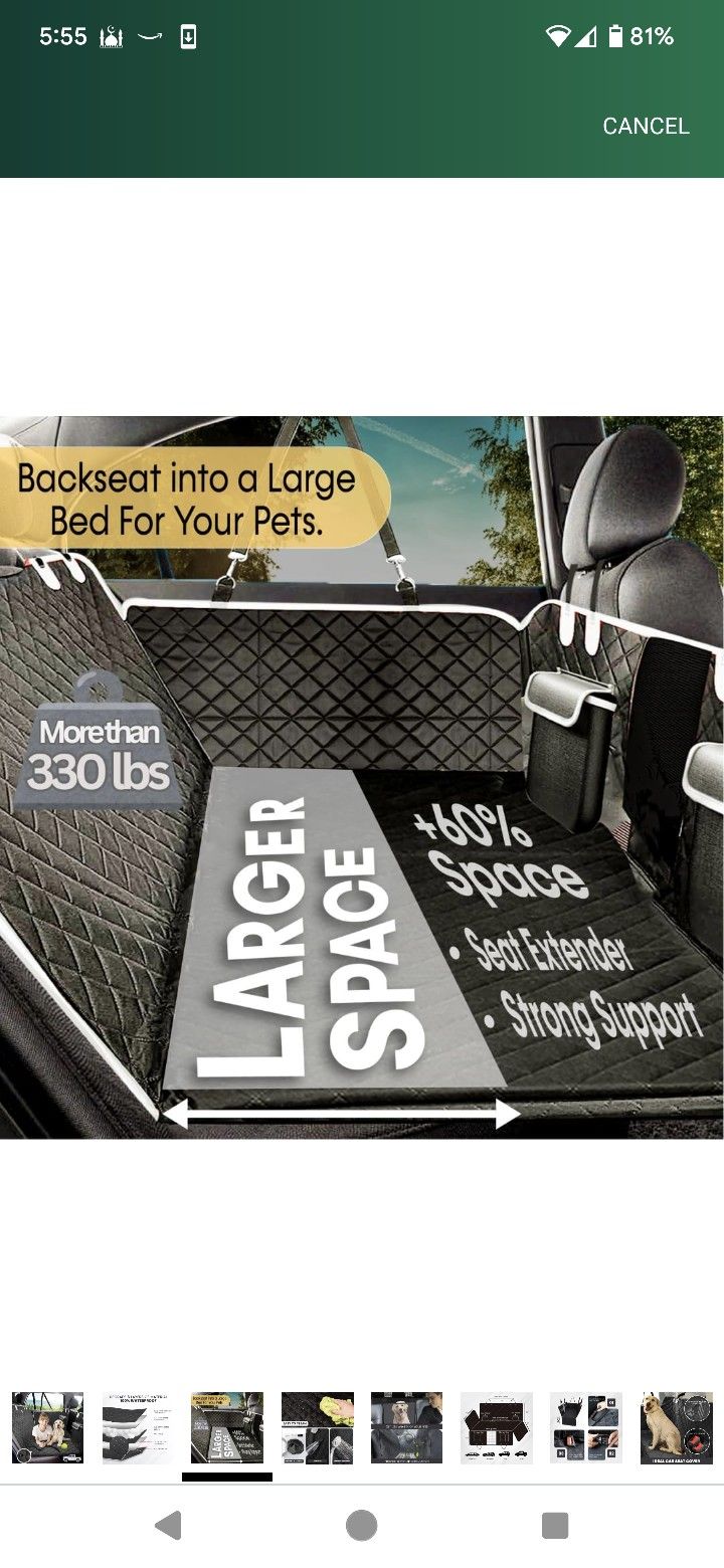 Car Backseat Cover