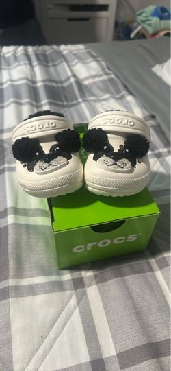 Crocs Classic Clogs with Dog Jibbitz