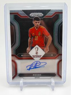 2022 Prizm World Cup Pedri Auto