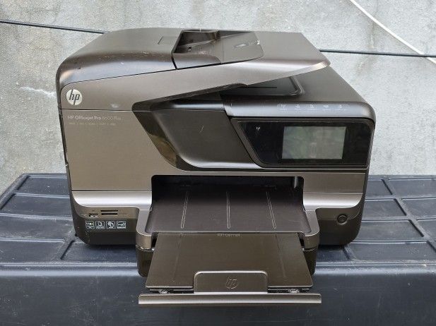 HP OfficeJet Pro 8600 Plus Printer With Two Paper Trays Tested Book Included