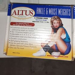 ALTUS 1 TO 5 LB WEIGHT ANKLE OR WRIST