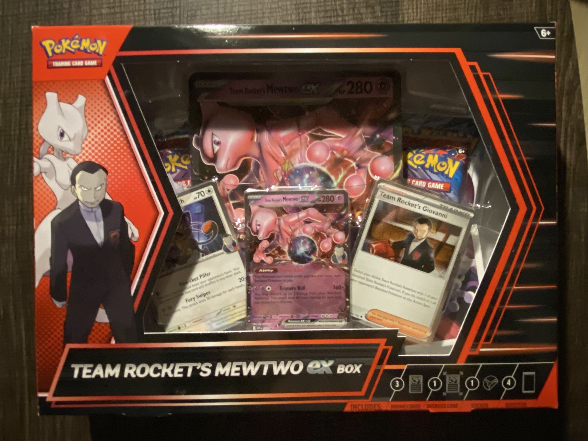 Pokemon Mewtwo Ex Box