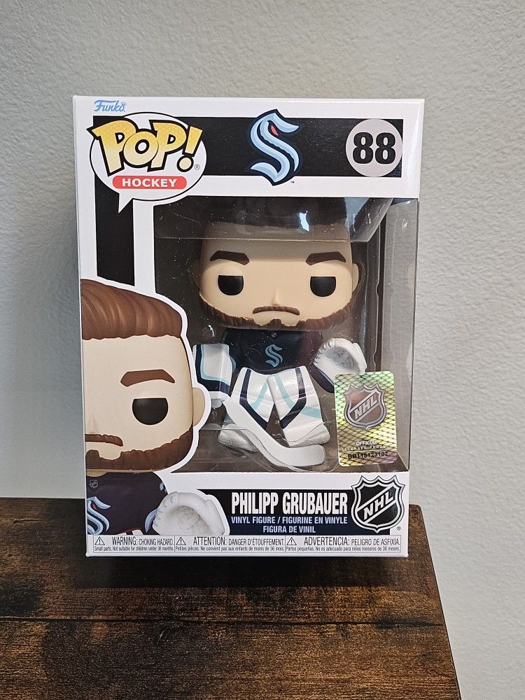 Funko Pop! Philipp Grubauer Seattle Kraken