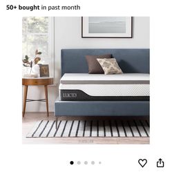 Lucid 2” Queen Size Mattress Topper 