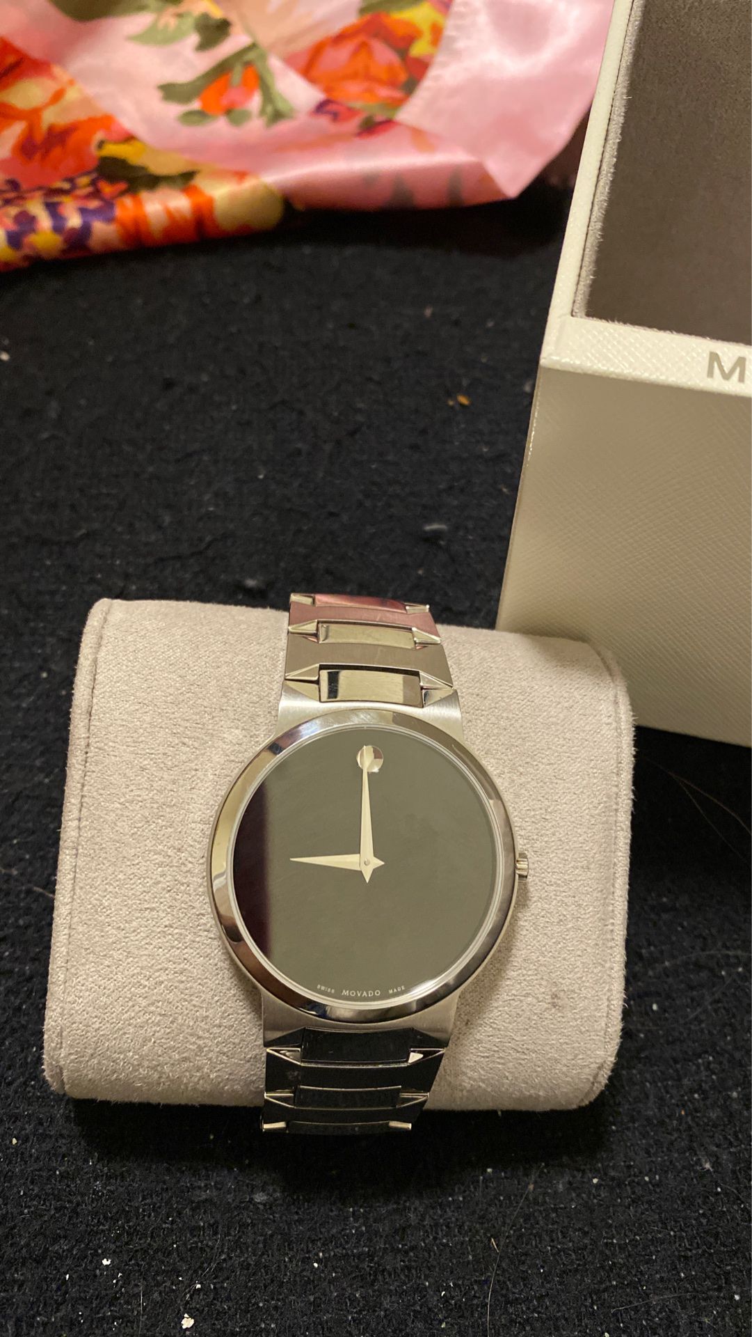 Movado sapphire crystal Swiss made watches