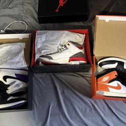 11.5 size Jordans for $ 200  for All 3