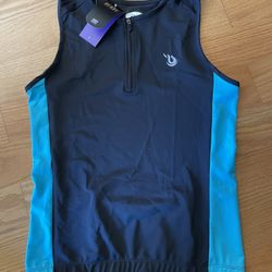 Beroy Women Persuit Tri Tank Top,Tristhlon Top Cycling Shorts Jersey