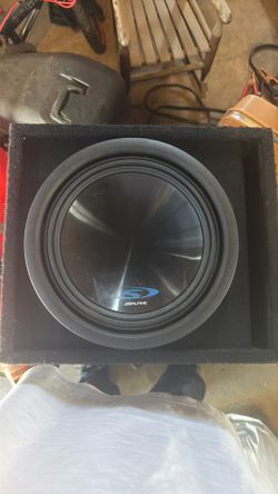 Apline type s 12inch sub