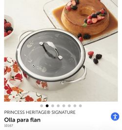 Princess house olla para flan