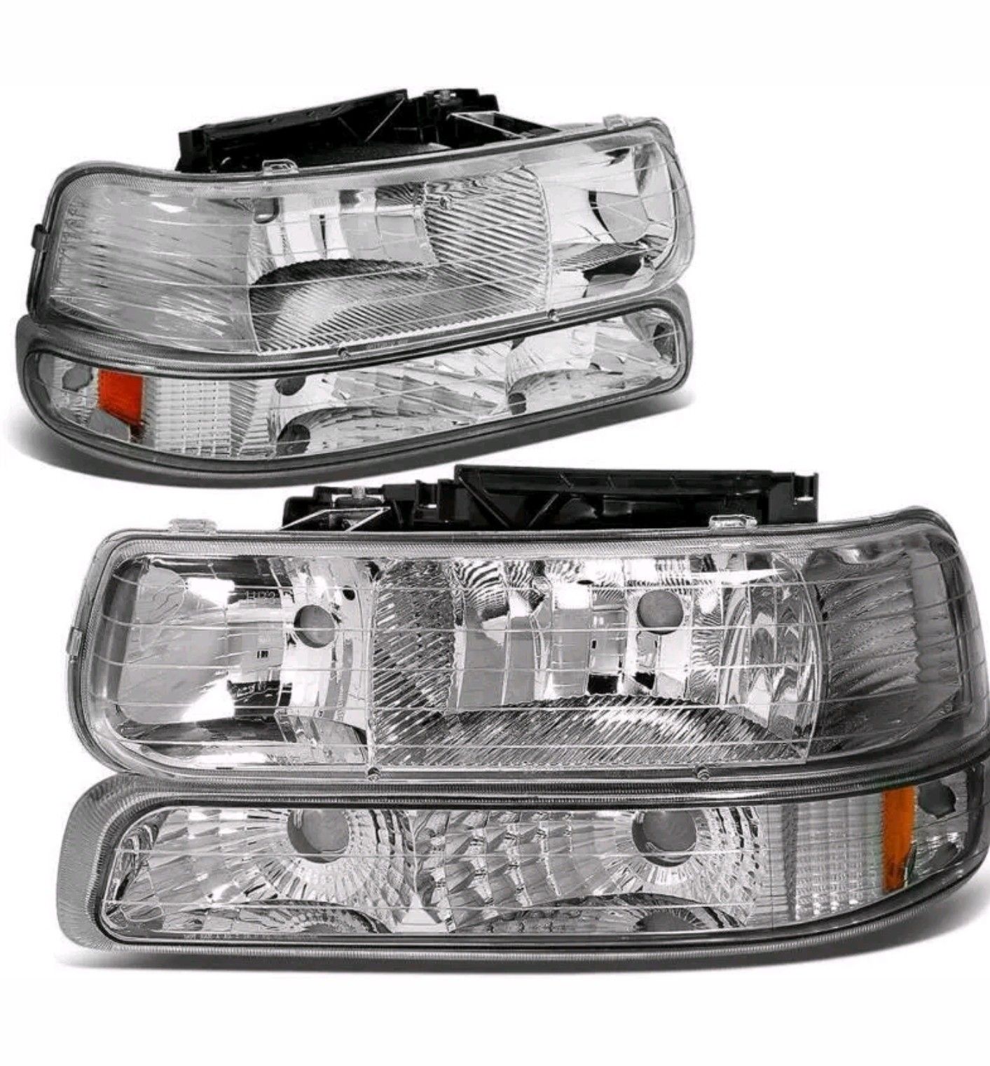 Head lights chevy silverado 99 to 02