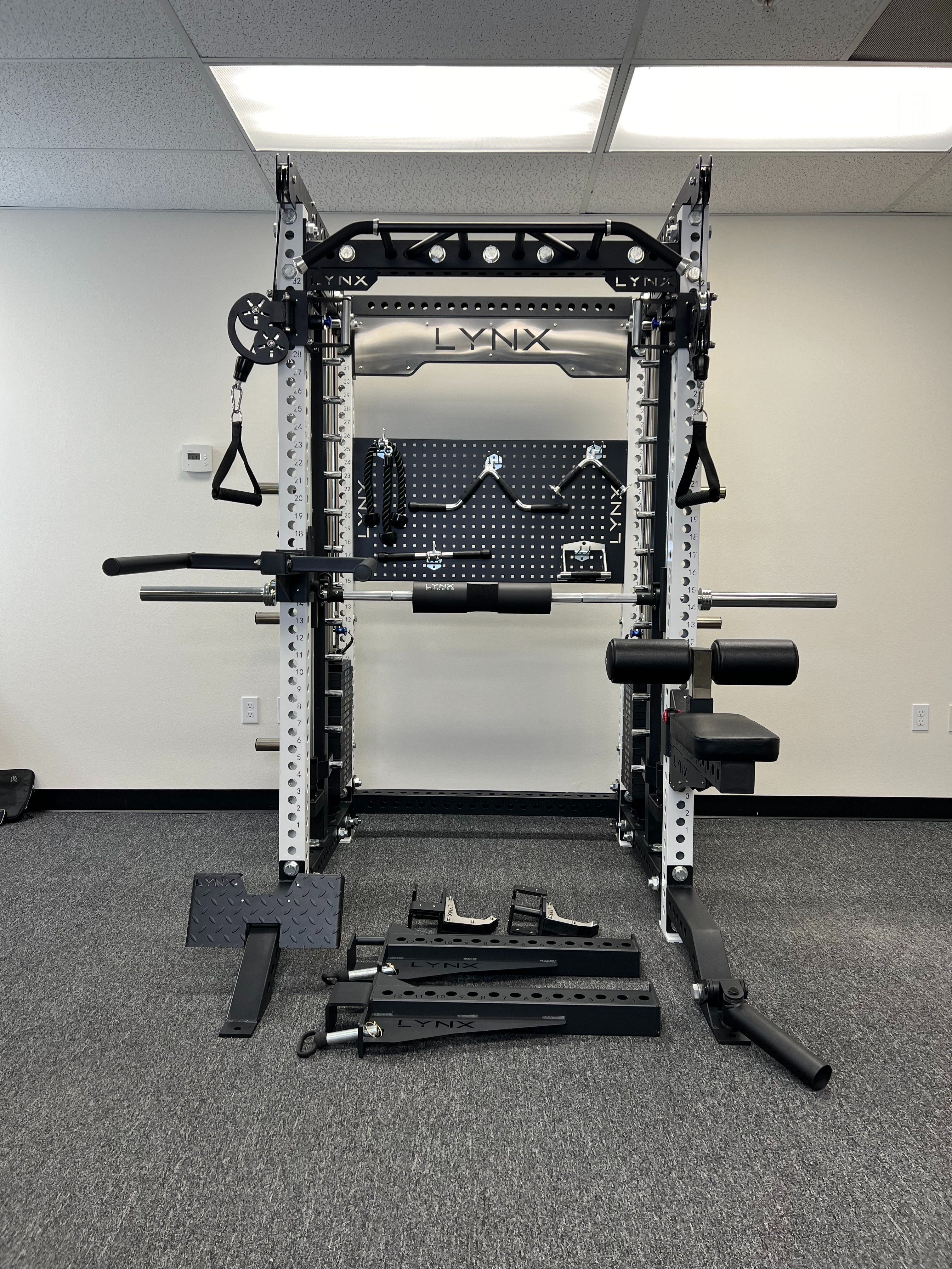 FULLY LOADED - FREE DELIVERY🟢All In One Home Gym🟢 Functional Trainer🟢Smith Machine🟢Squat Rack🟢Cable Machine