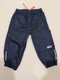 REI Co-op Kids Rainier Rain Pants - Black, Size 2T