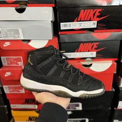 Jordan Heiress Black Stingray 11s size 9M USED 