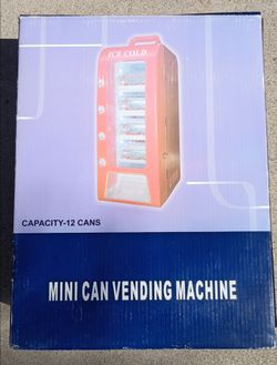 12 can mini vending machine