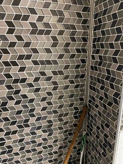 Glass and Marble Mosaic tiles