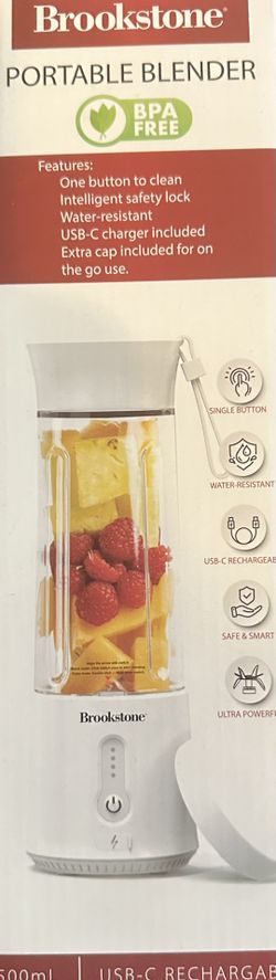 Brookstone Portable Blender 40$