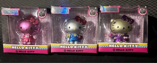 Hello Kitty Metalfigs Die-Cast Figures Set of 3