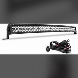 42inch 240w Curved Led Light Bar Flood Spot Combo Off Road Truck 4wd For Jeep