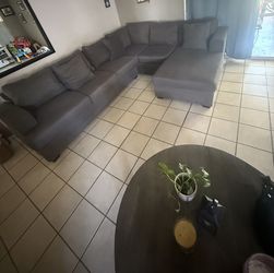 Living Spaces Sectional 