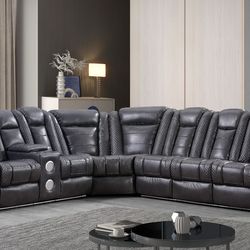 New Sectional reclining
