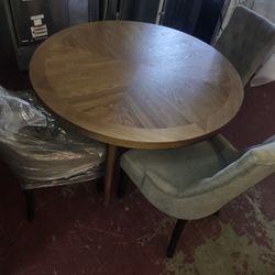 Table And 3 Chairs