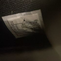 Jordan 4 Black Canvas 