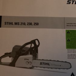 Stihl Chain Saw Manual