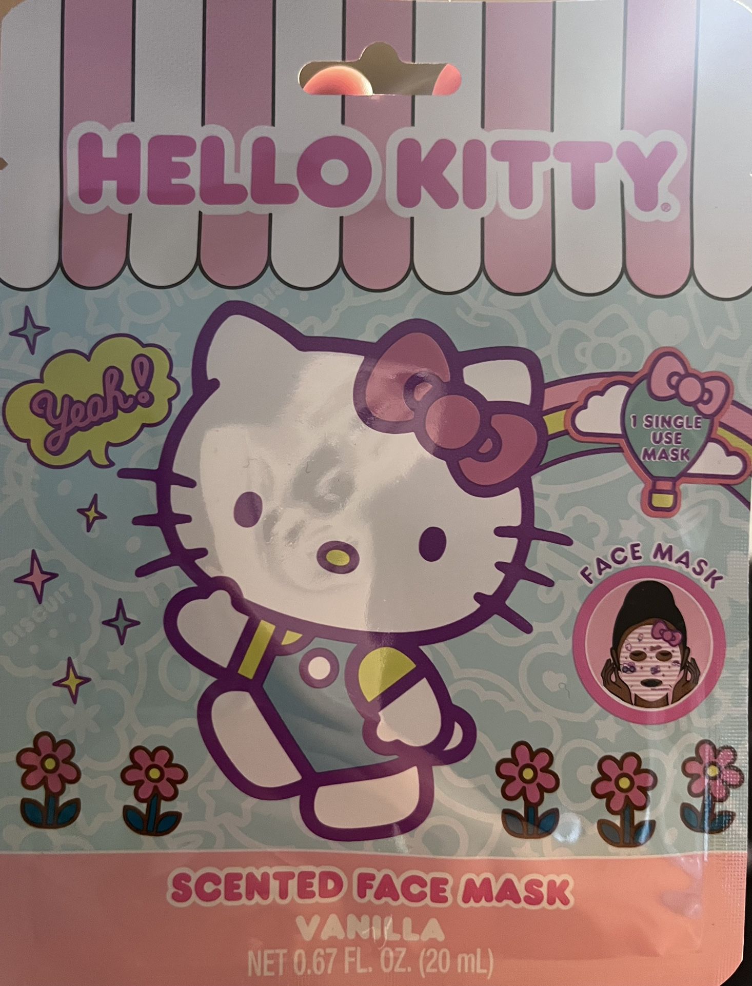 NEW Hello Kitty Face Mask