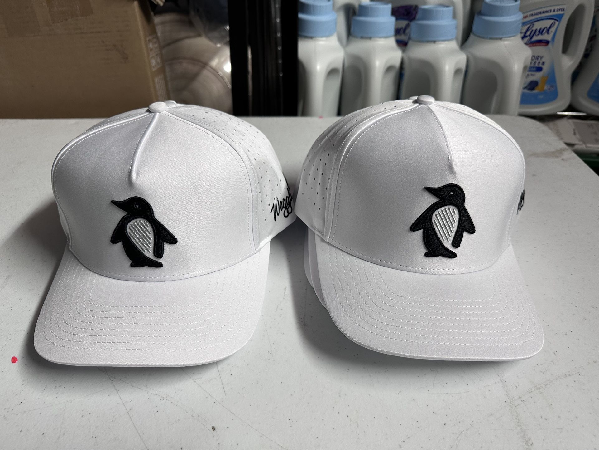 Waggle Adult Polyester Baseball Hat - Waddle Wedge