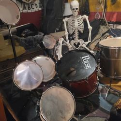 Drums With Stands 