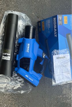 Kobalt Gen4 40-volt 520-CFM 120-MPH Battery Handheld Leaf Blower (tool only)