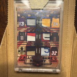 Kobe Bryant/lebrom James And More Game Used Jersey Card!