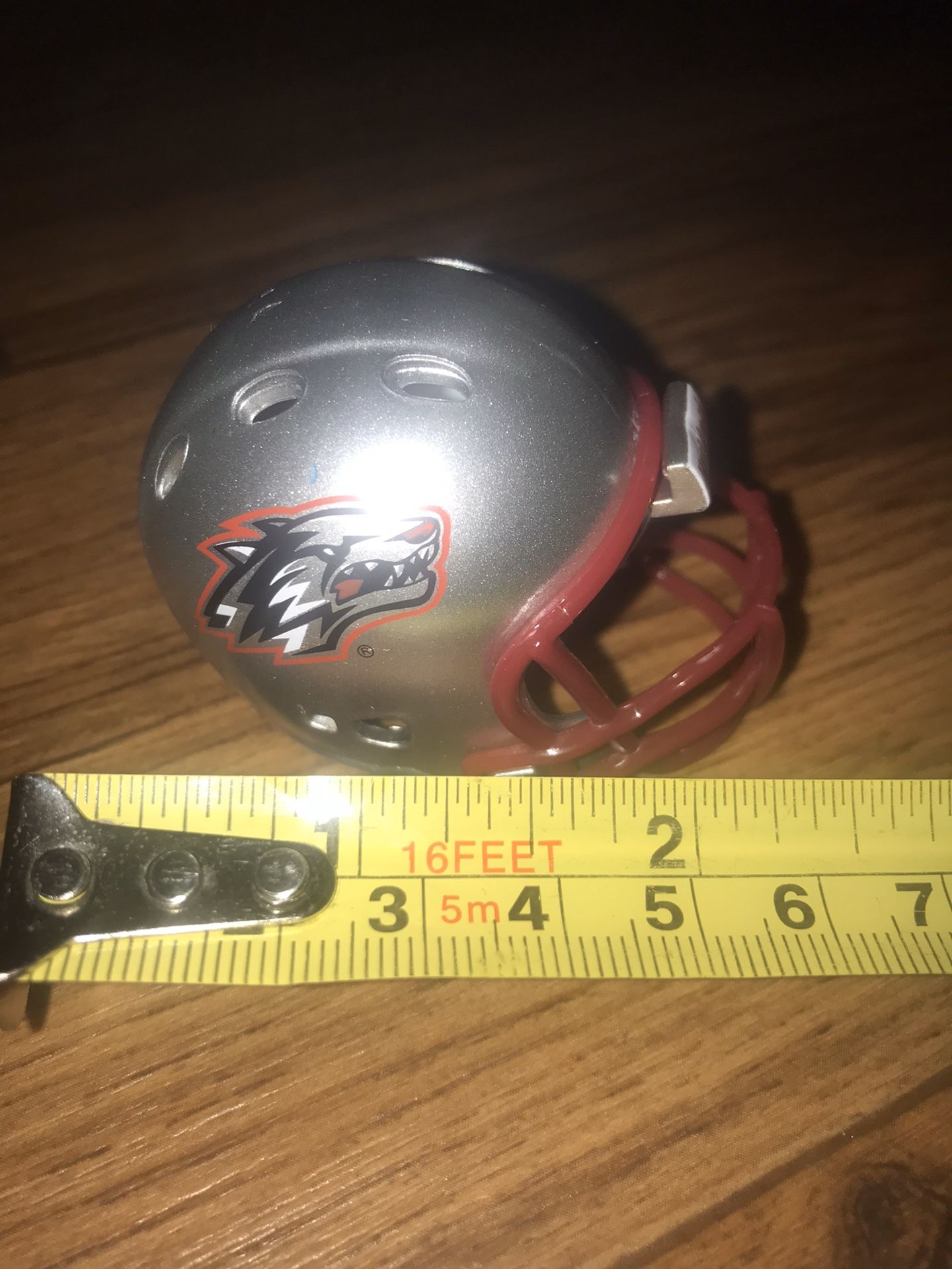 New Mexico State lobos mini football helmet