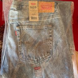 New Levi Denim Jeans (Men) 505 Husky 