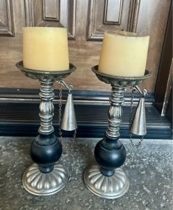 Vintage Candle Holder with snuffers.