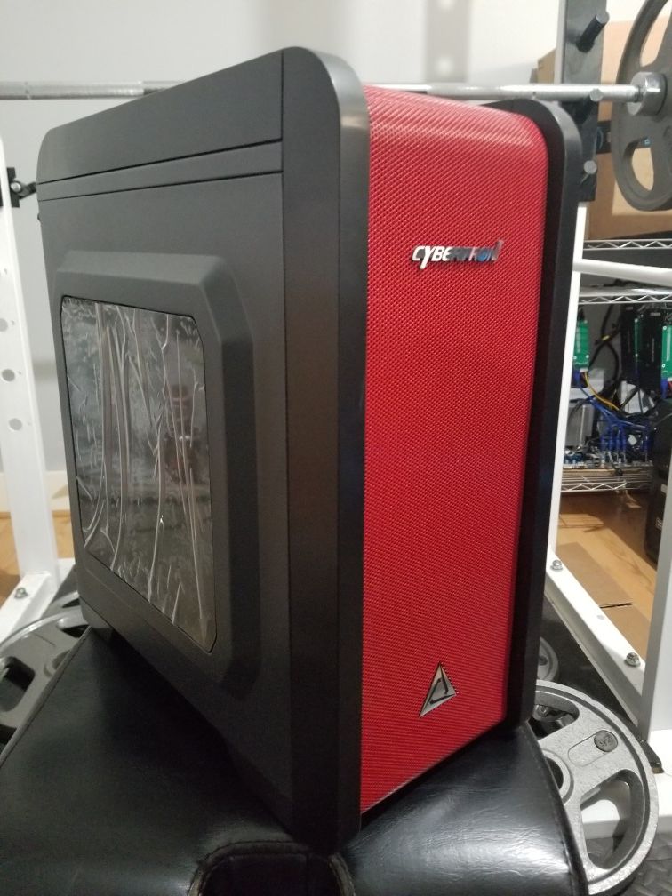 Gaming Desktop Computer with high-end graphics card