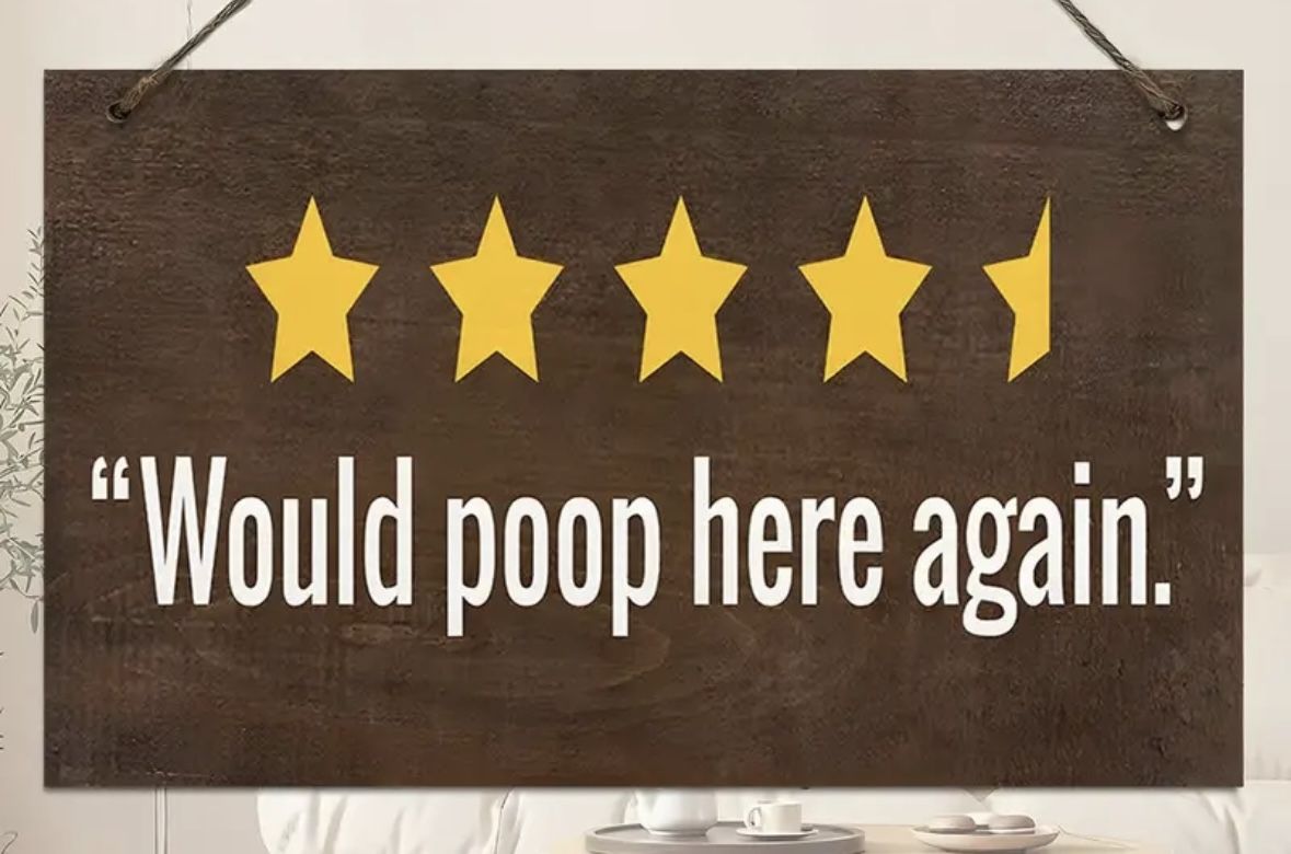 Funny Wood Novelty Sign!