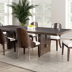 $950 ✅ 7 PIECE DINING TABLE & CHAIRS $950 