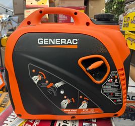Generac 2500 Watt Recoil Start Gasoline Portable Generator Inverter w/ COSense