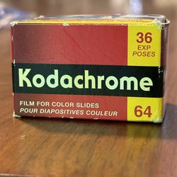 Kodachrome 64iso 36exp