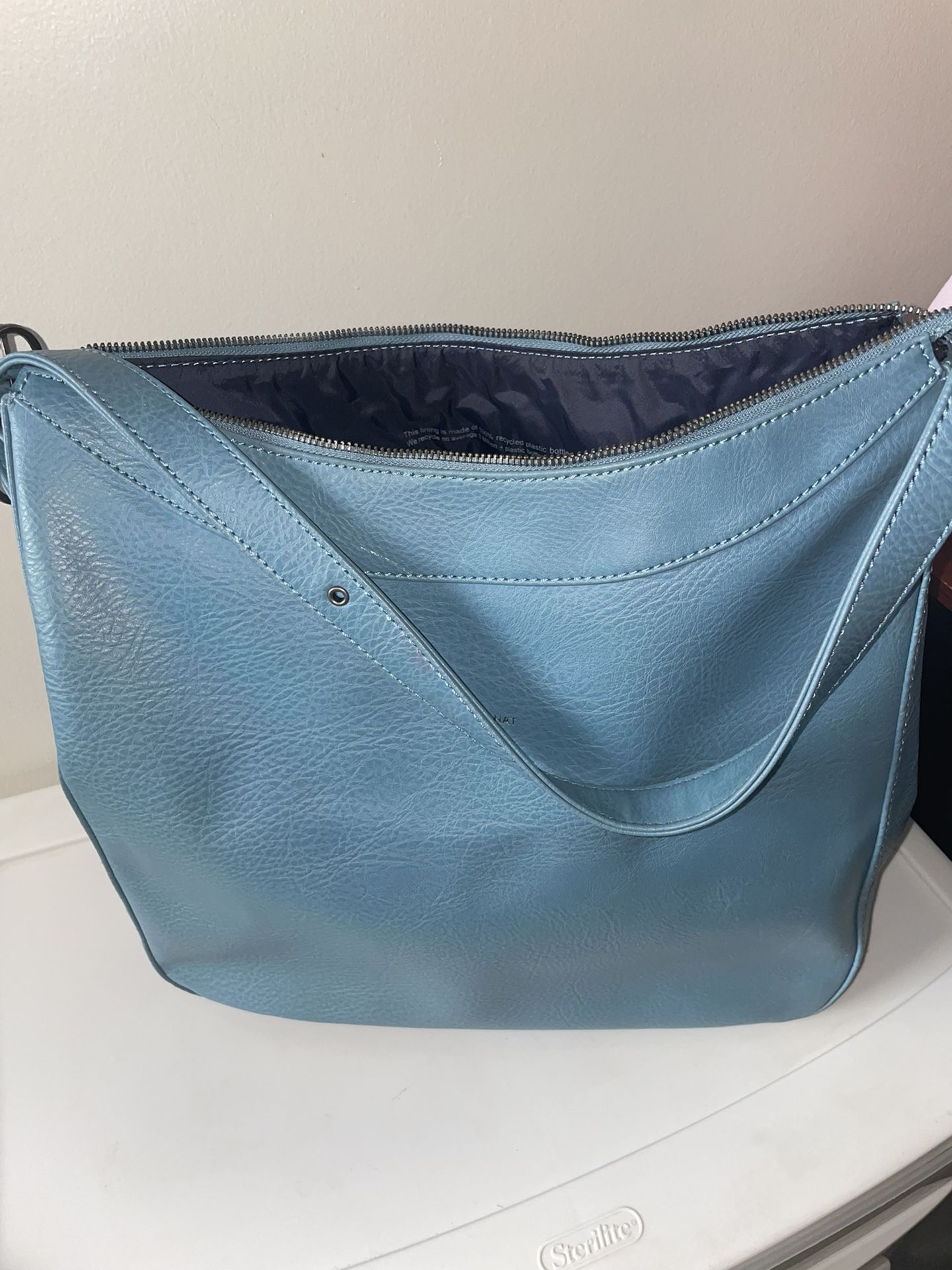 Vintage Blue Shoulder Bag