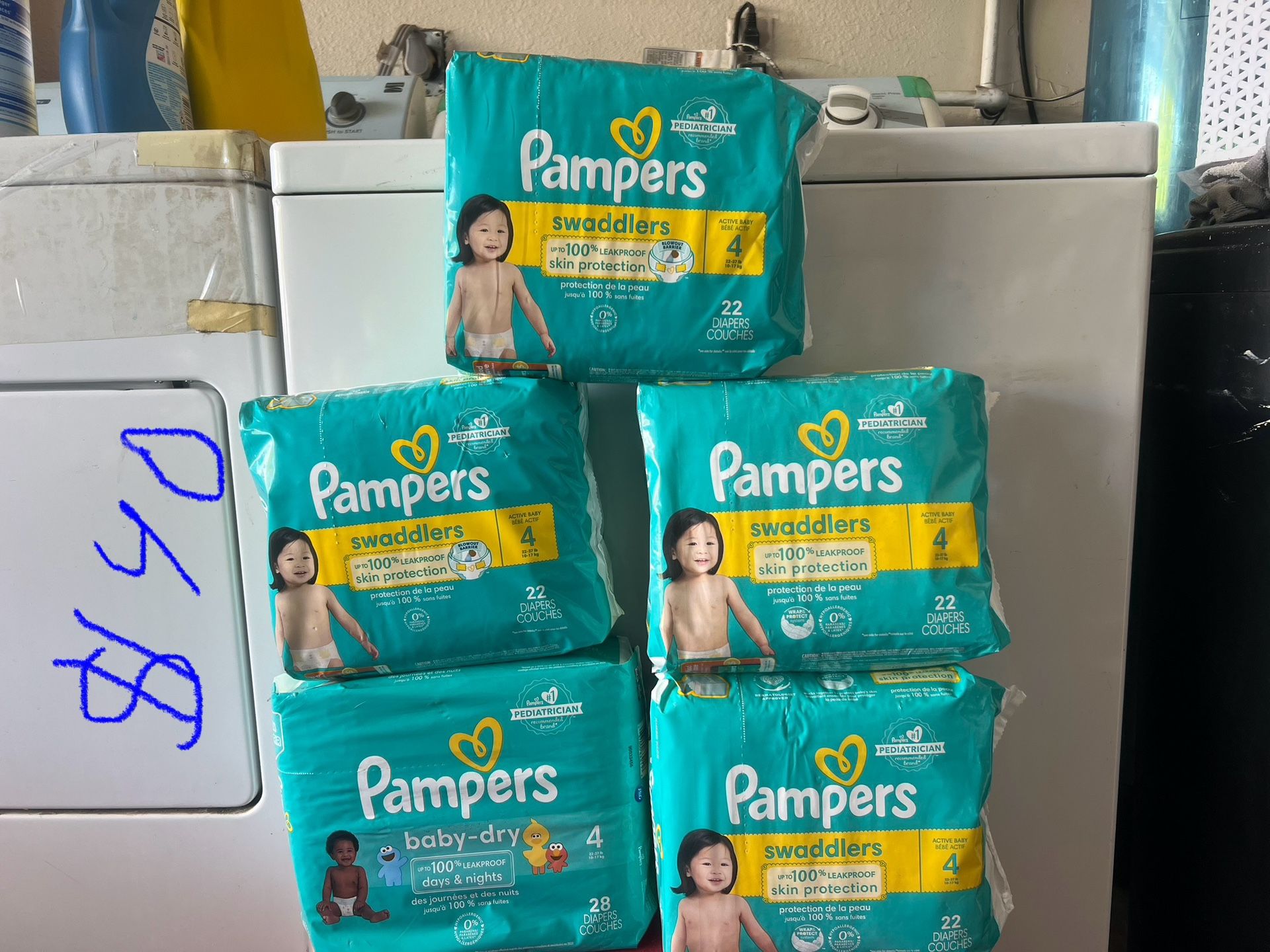 $40 Pampers