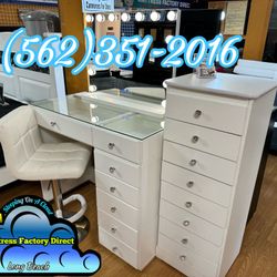 Vanity Desk With Paulina Dresser New cajonera Comoda Nueva 