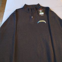 Los Angeles Chargers Pullover Zip Up