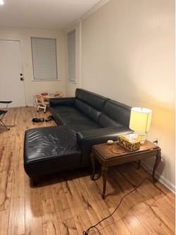 L Shaped Leather Couch