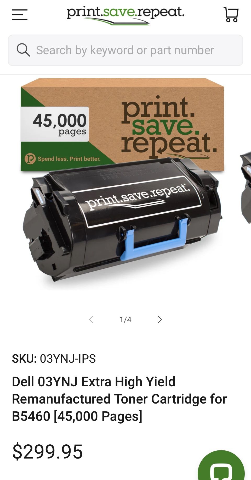 Dell 03YNJ Extra High Yield Toner Cartridge
